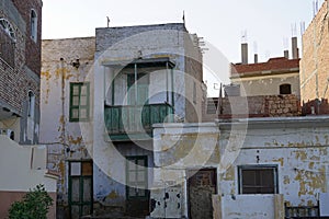 run down old houses in el quseir