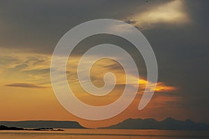 Run and Eigg, Scotland