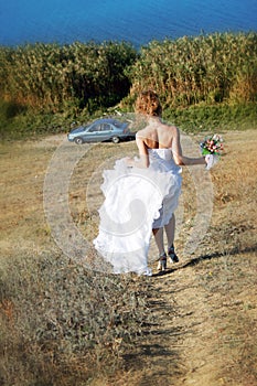 Runaway bride