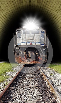 Runaway train photo