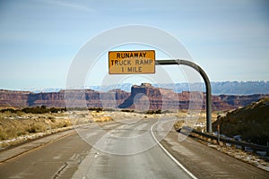 Runaway Truck Ramp Sign