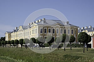 Rund?le Palace in the Bauska Municipality in Latvia