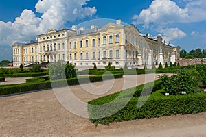 Rundale castle in Latvia