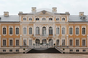 Rundale Palace designed by Bartolomeo Rastrelli in Latvia photo