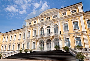 Rundale palace entrance