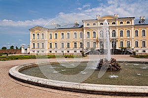 Rundale palace facade