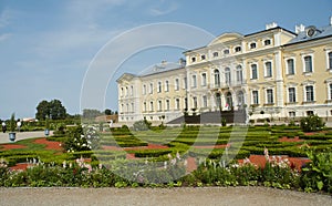 Rundale palace view