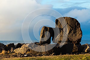 Rune Boulder Iceland