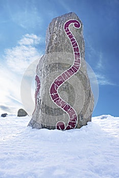 Rune stone photo