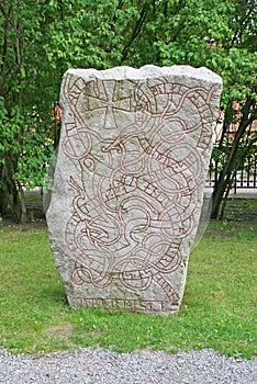 Rune stone, sweden