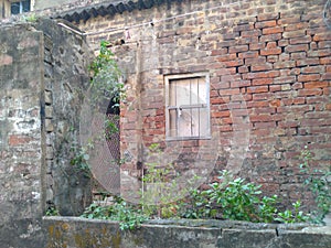 Runes of a dilapidated building