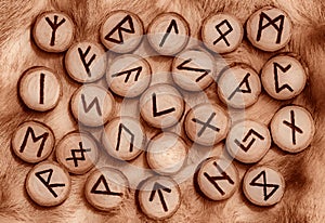 Runes on the fur