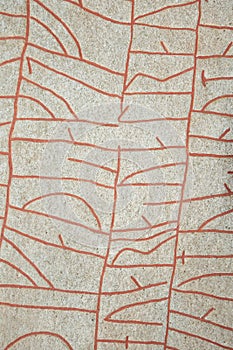 Runes on a runestone