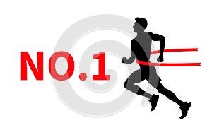 Runner, Running a marathon, runner wins