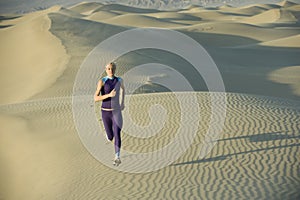 Runner On Dunes