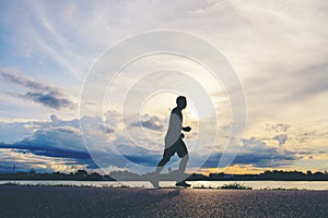 Runner`s Feet, Motion Blurred runner closeup shot runner runnin