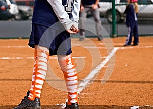 Runner/Third Base/Girls Softball