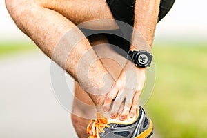 Runners knee pain injury