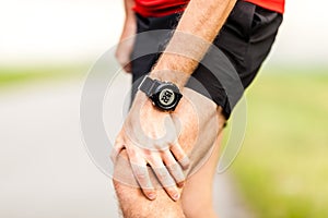 Runners leg knee pain injury