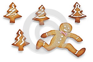 Running away,Gingerbread Man