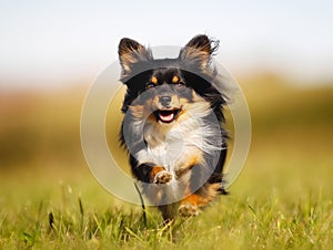 Running chihuahua photo