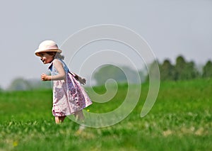 Running girl