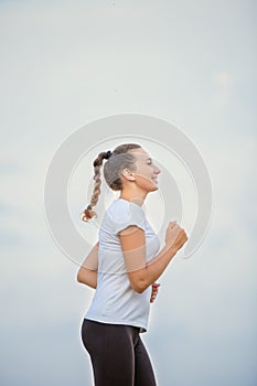 Running girl