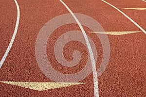 Running Lanes Track and Field