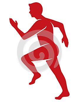 Running man icon