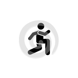 Running, man, sports, gym, exercise icon. Element of gym pictogram. Premium quality graphic design icon. Signs and symbols