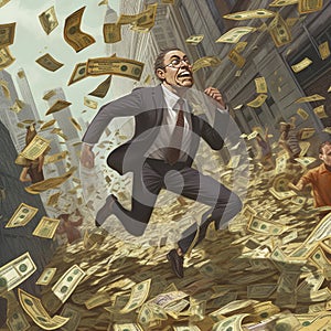 Running after money