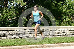 Running At The Park