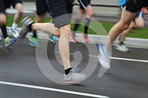 Running Race Motion Blur