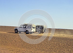 Running in Sahara