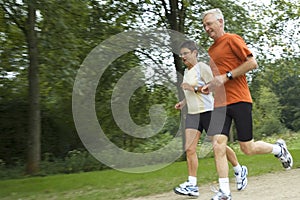 Correr personas mayores 