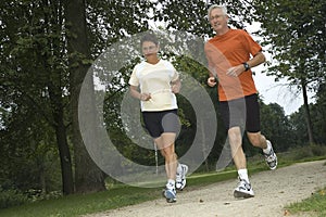 Correr personas mayores 