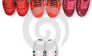 Running shoe, sneaker or trainer