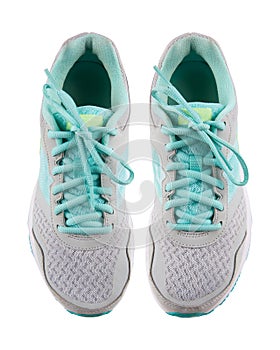 Running shoes, isolated on white background