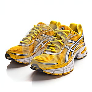 Running shoes isolated on white background,  Sport shoes