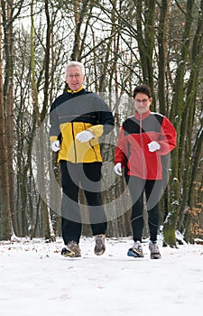 Running In The Snow 9