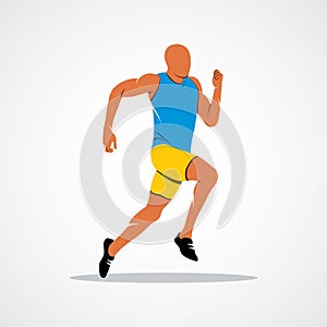 Running, sprinter, athlete