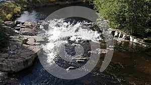 Running Stream as Seen By a Drone