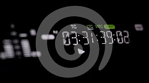 Running timecode on the pro HD VCR