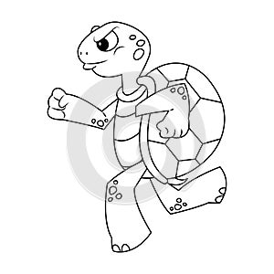 Running Tortoise Colorless