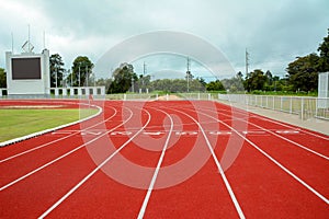 Running track for the athletes background, Athlete Track