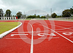 Running track for the athletes background, Athlete Track