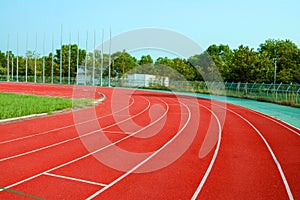 Running track for the athletes background, Athlete Track