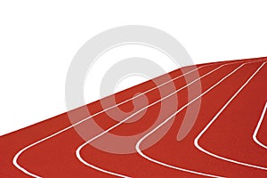 Running Track Isolated Right