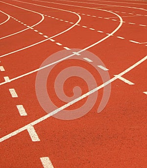 Running Track Markings