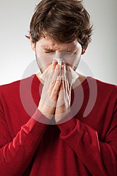 Runny nose photo